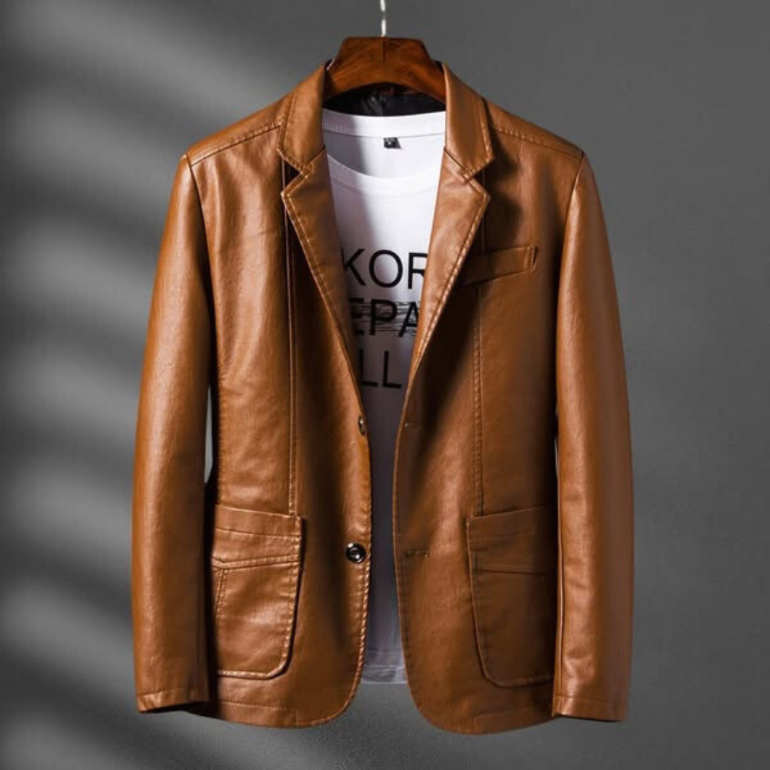 The Ashford Classic Leather Coat
