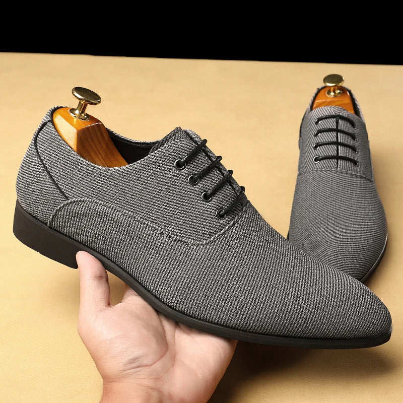 Belford Woven Canvas Oxford