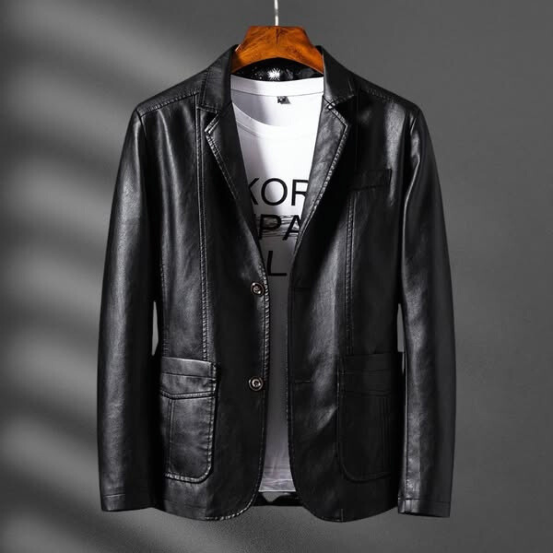 The Ashford Classic Leather Coat