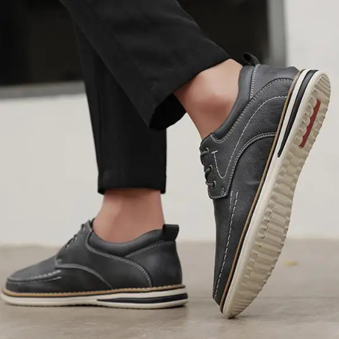 Camden Leather Moc Oxfords