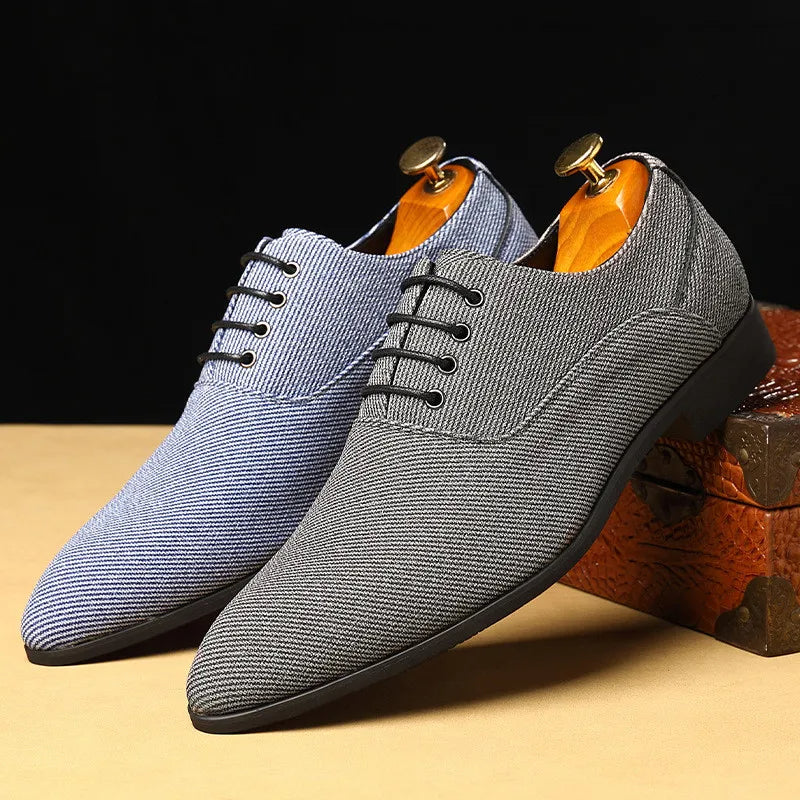 Belford Woven Canvas Oxford