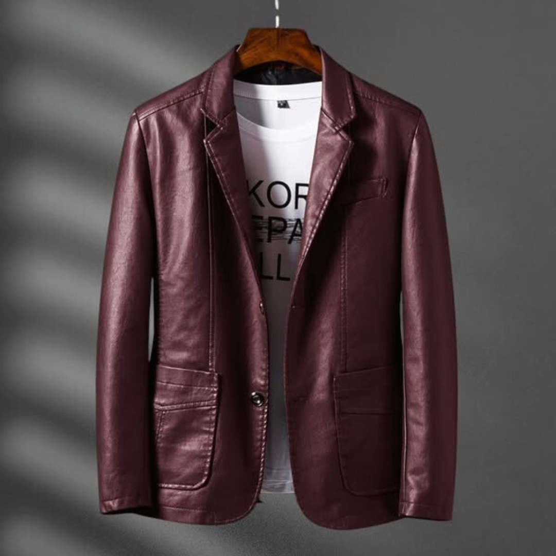 The Ashford Classic Leather Coat