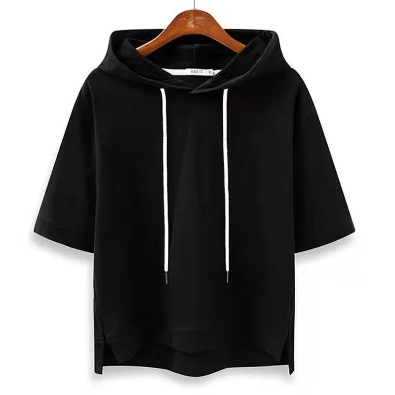 Bianca Short-Sleeve Hoodie