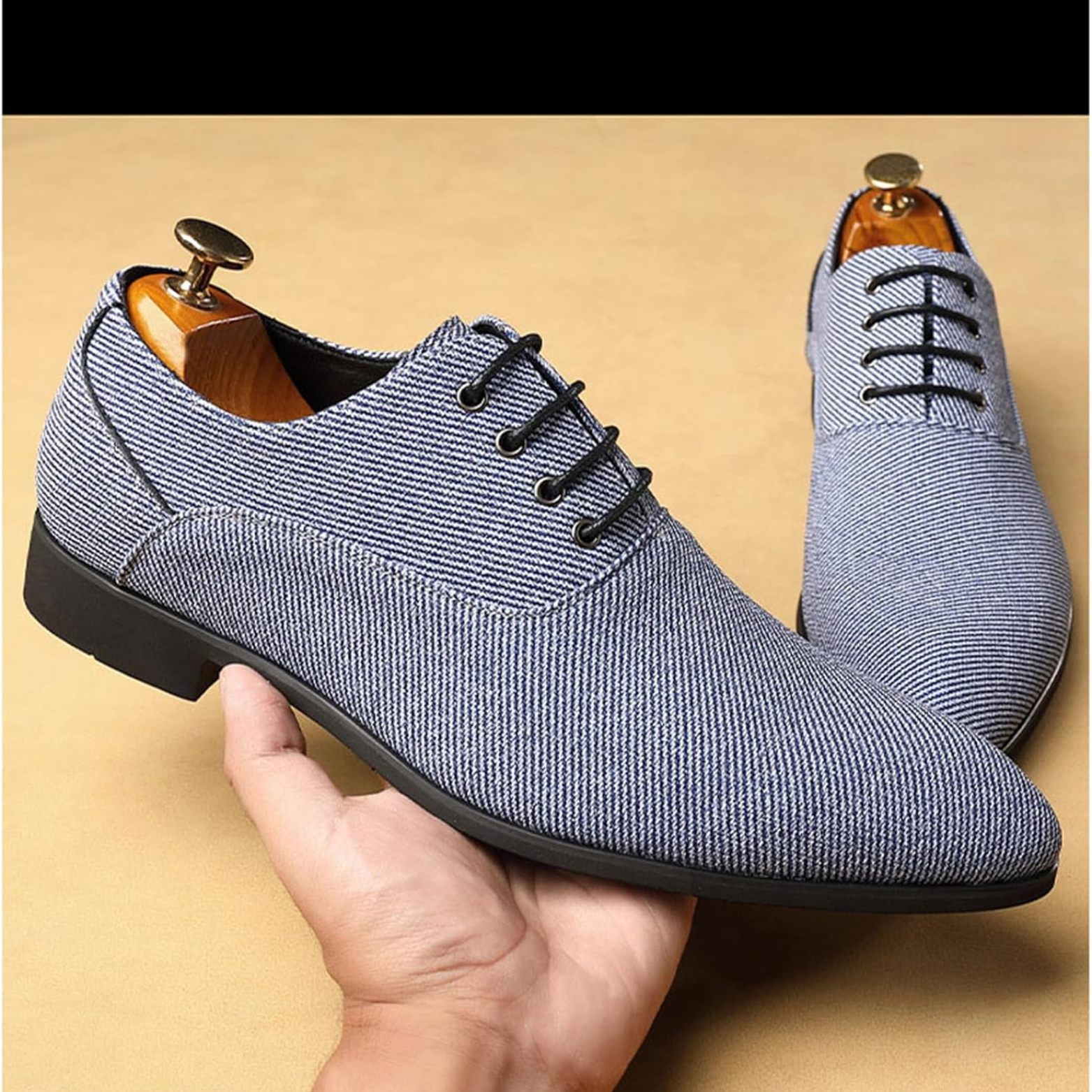 Belford Woven Canvas Oxford