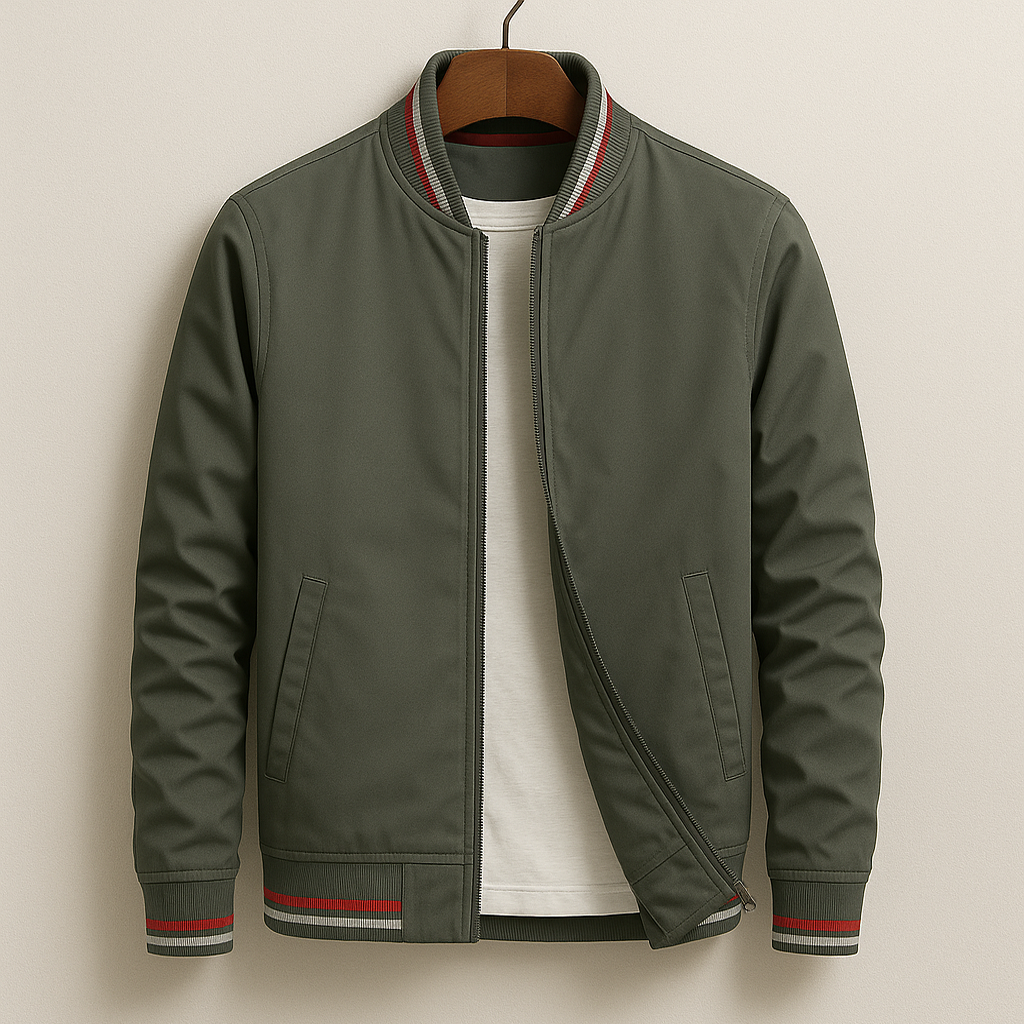 Camden Crest Zip Jacket
