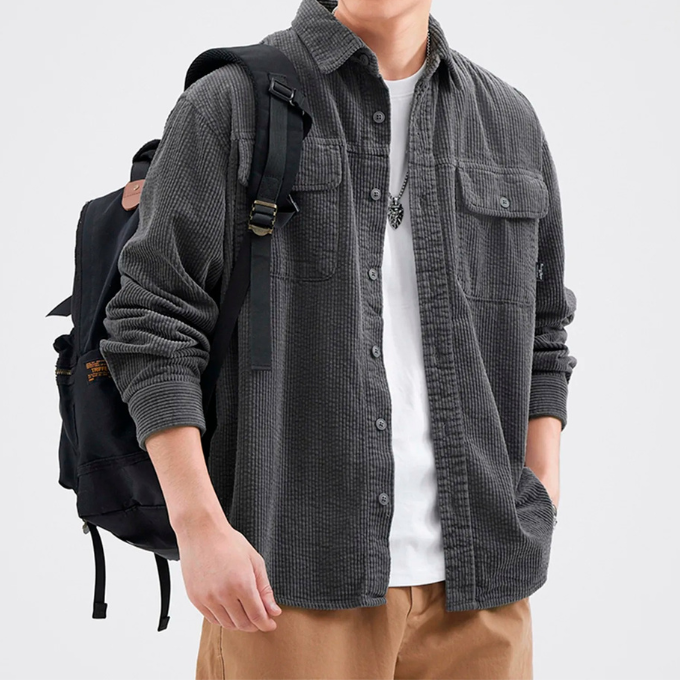 Ashmoor Corduroy Button-Up