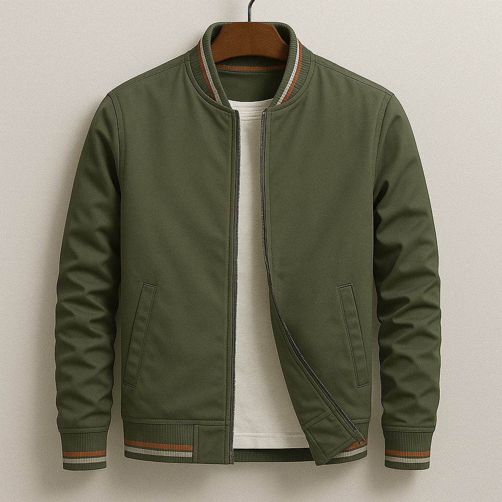 Camden Crest Zip Jacket