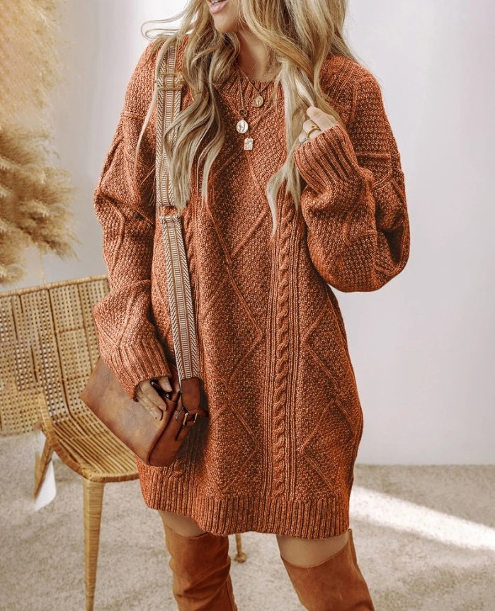 Corsani Knit Sweater Dress