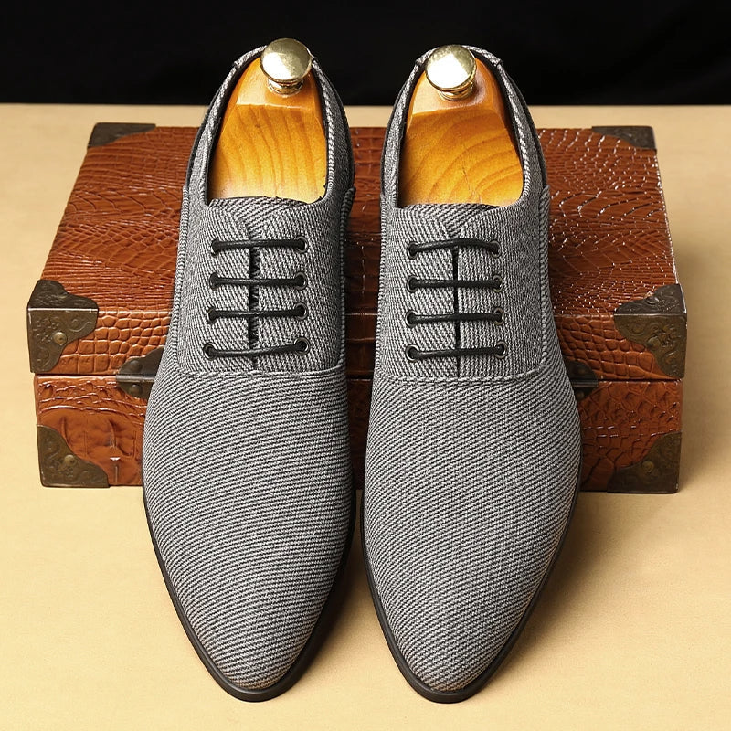 Belford Woven Canvas Oxford