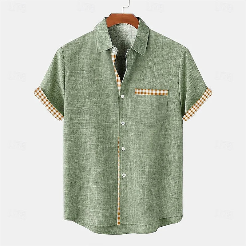 The Cavallé Linen Button-Up Shirt