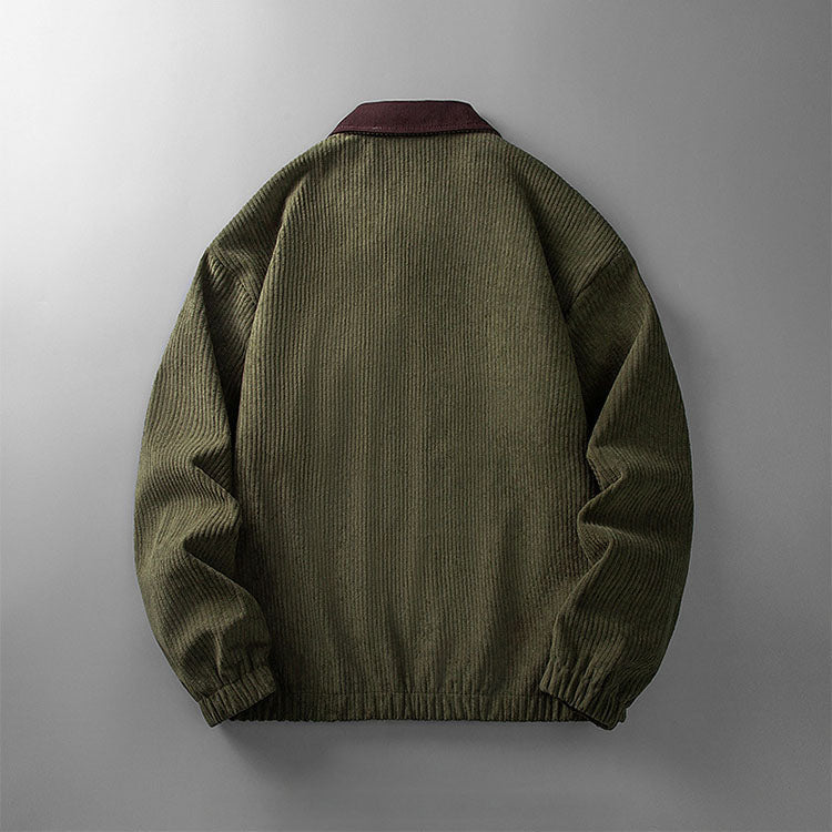 Matteo Corduroy Zip Jacket
