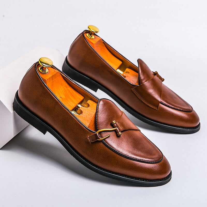 Barclay Hook Leather Loafers