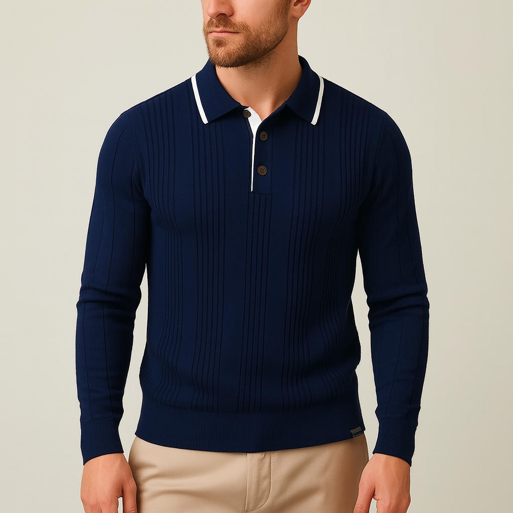 Monarch Long-Sleeve Polo