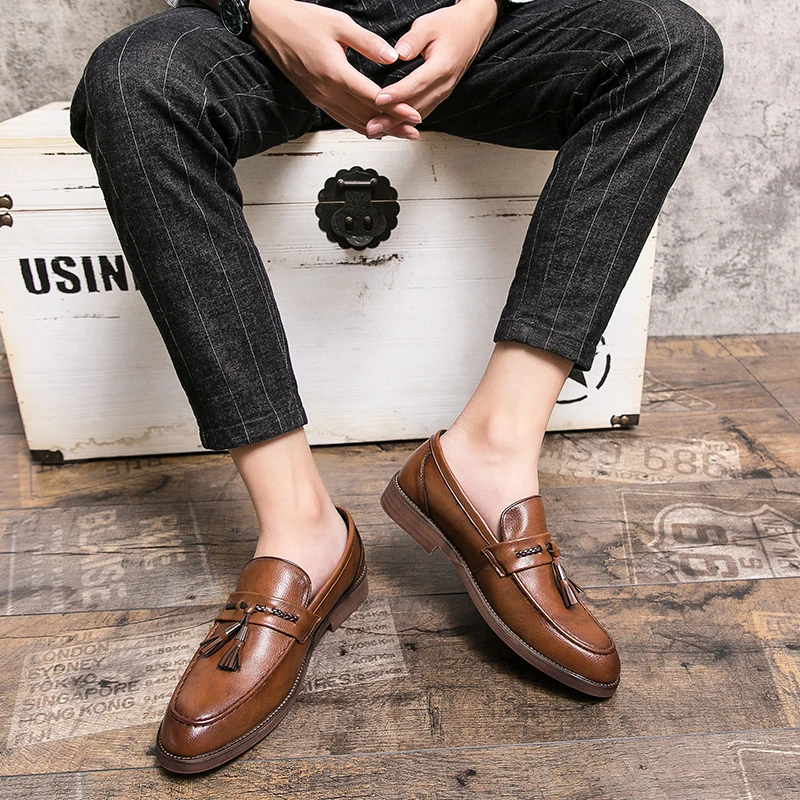 Windsor Leather Tassel Loafers