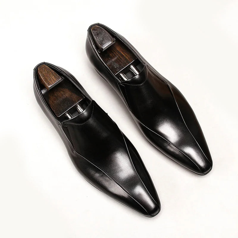 Marquess Burnished Point Loafers