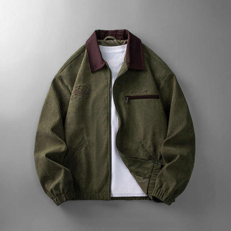Matteo Corduroy Zip Jacket
