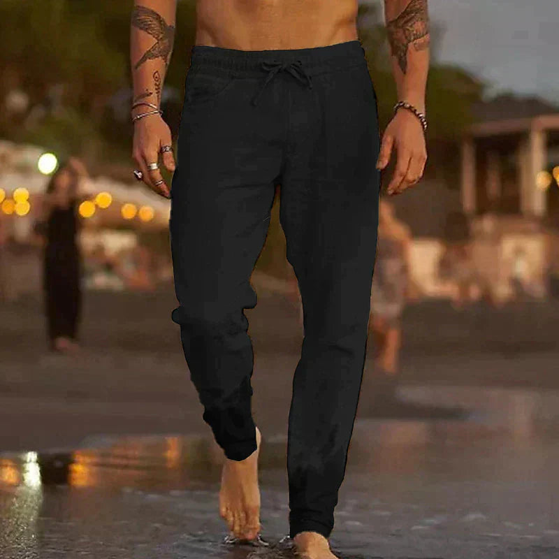 Jaxon Casual Linen Pants