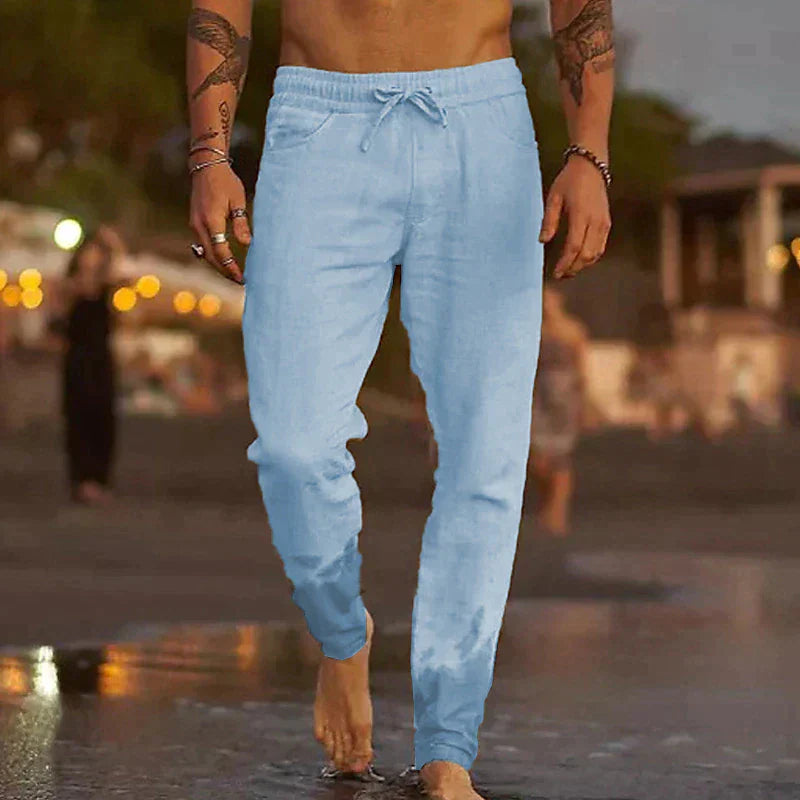 Jaxon Casual Linen Pants