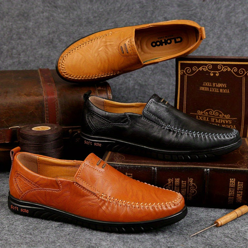 Brevano Leather Loafers