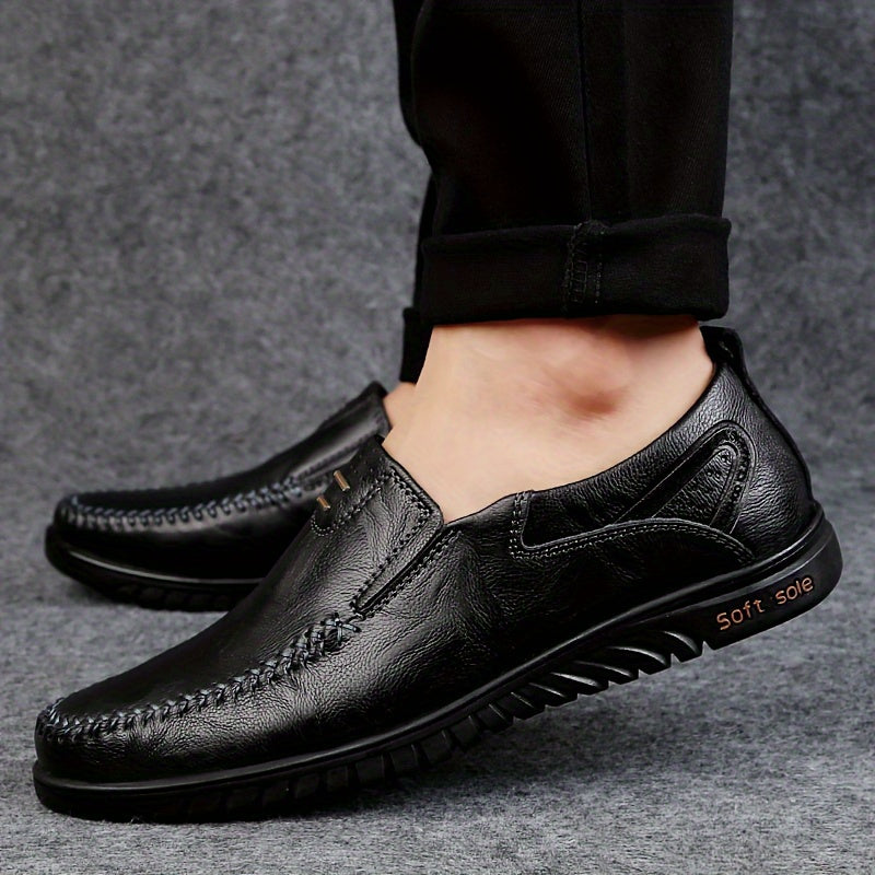 Brevano Leather Loafers