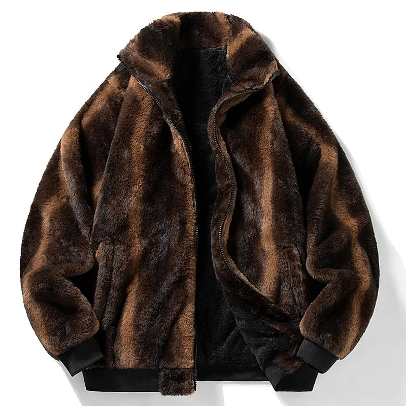 Cavalli Fur Bomber Coat
