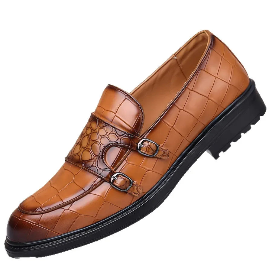 Giovanni Dual Monk Loafers
