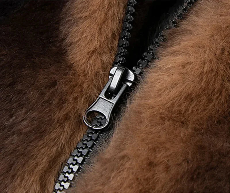 Cavalli Fur Bomber Coat