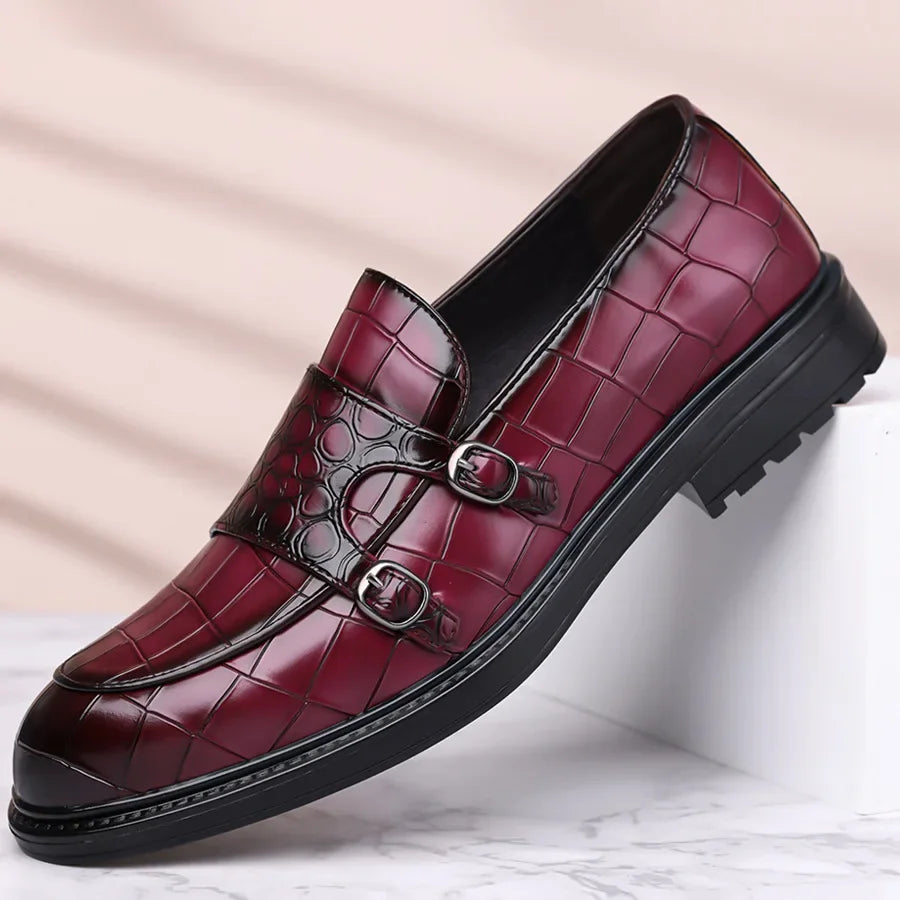 Giovanni Dual Monk Loafers