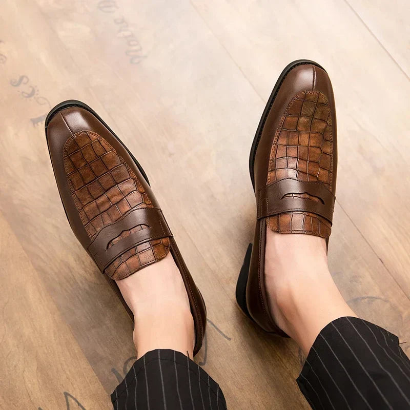 Brunetti Handcrafted Leather Loafers