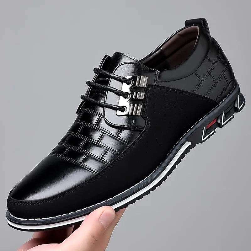 Barclay Woven Leather Oxford