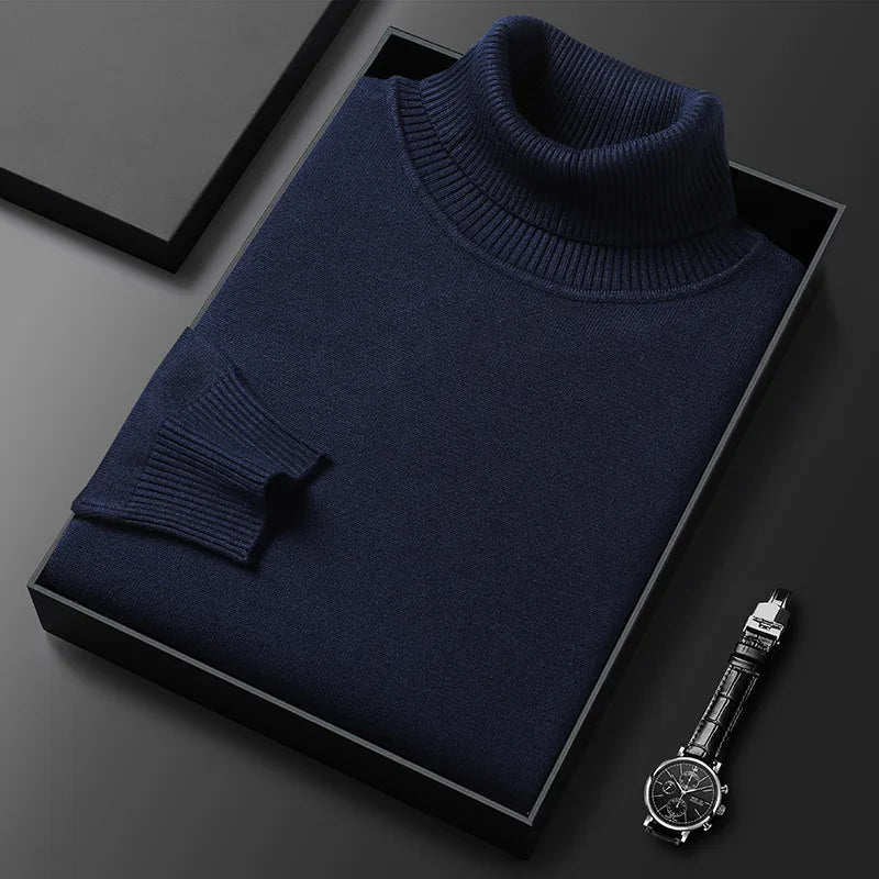 Langdon Cashmere Turtleneck