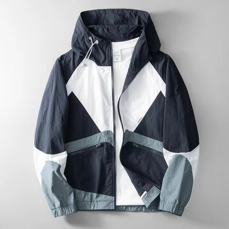Jaxon Colorblock Rain Jacket
