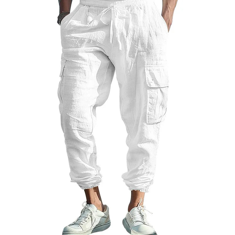 Castano Urban Linen Cargo Pants