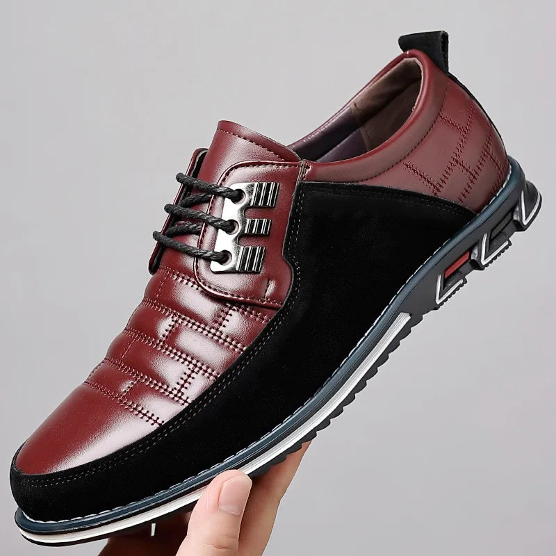 Barclay Woven Leather Oxford