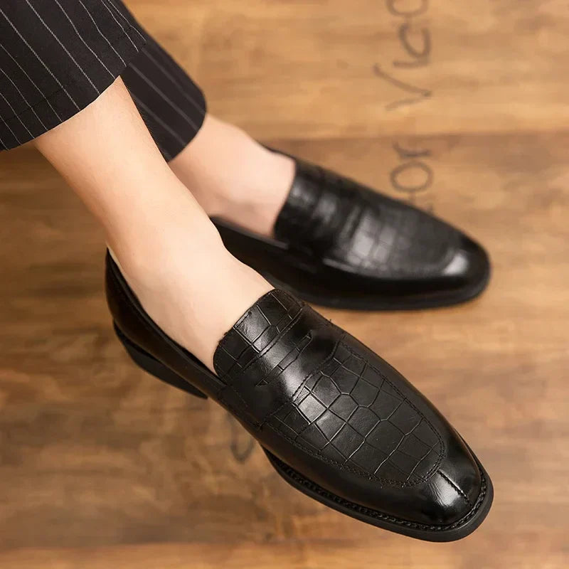 Brunetti Handcrafted Leather Loafers