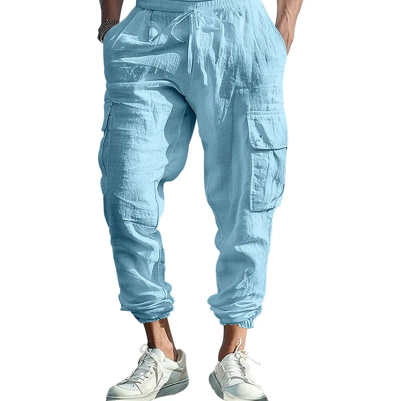 Castano Urban Linen Cargo Pants