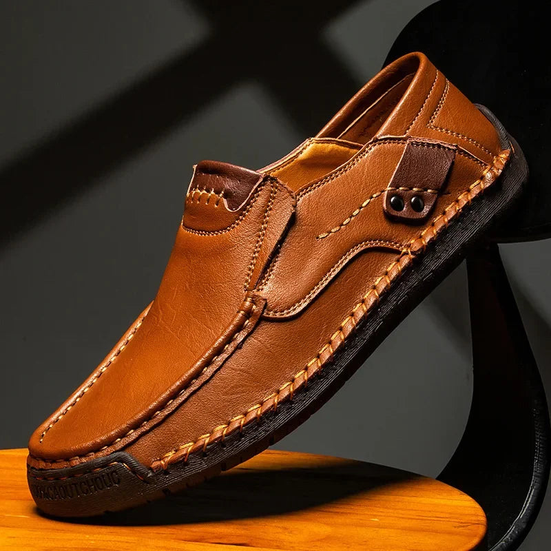 Toscano Signature Leather Loafers