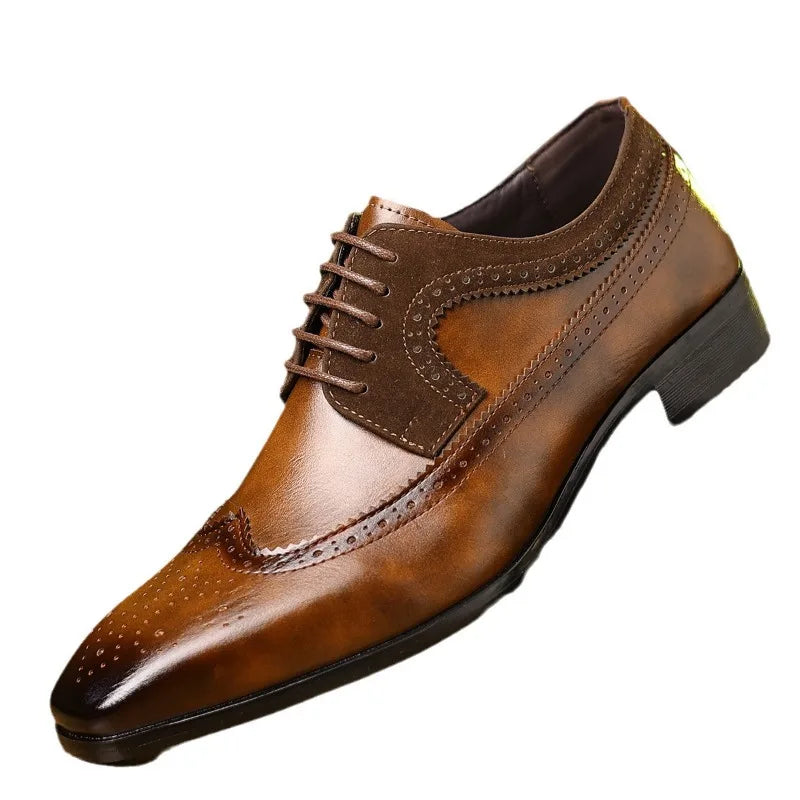 Belgrave Hand-Burnished Oxford Brogues