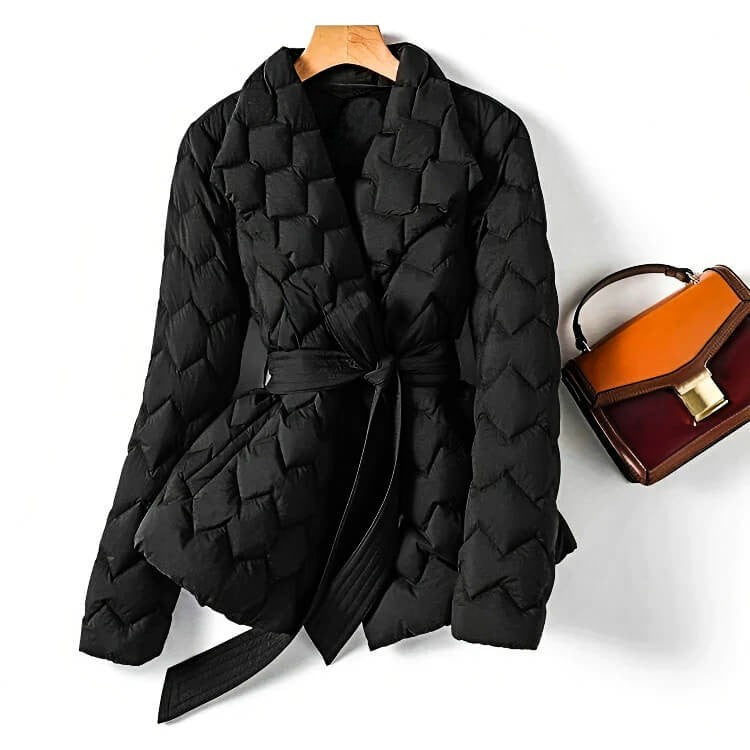 Amara Quilted Down Coat