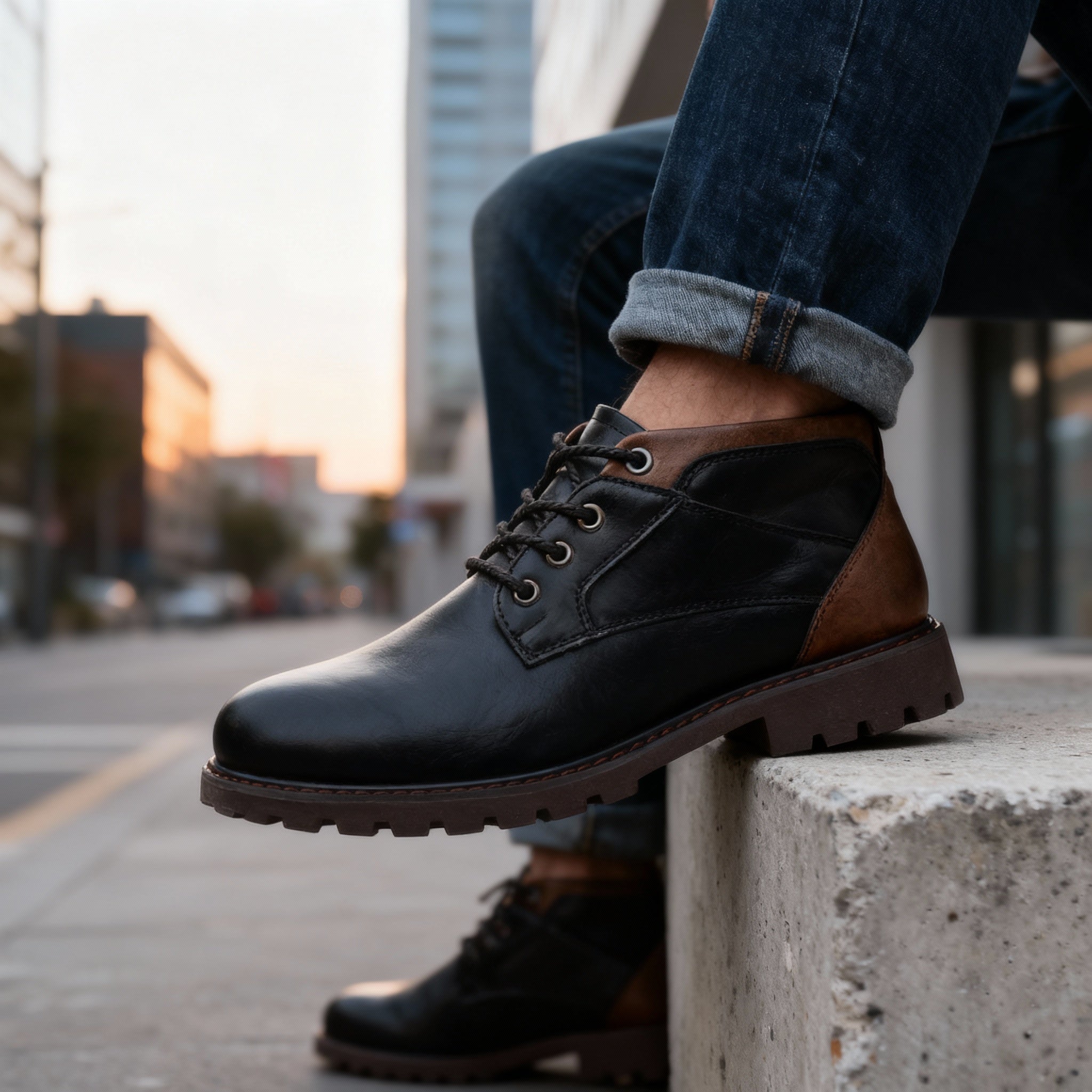 The Navigator Rugged Ankle Boot