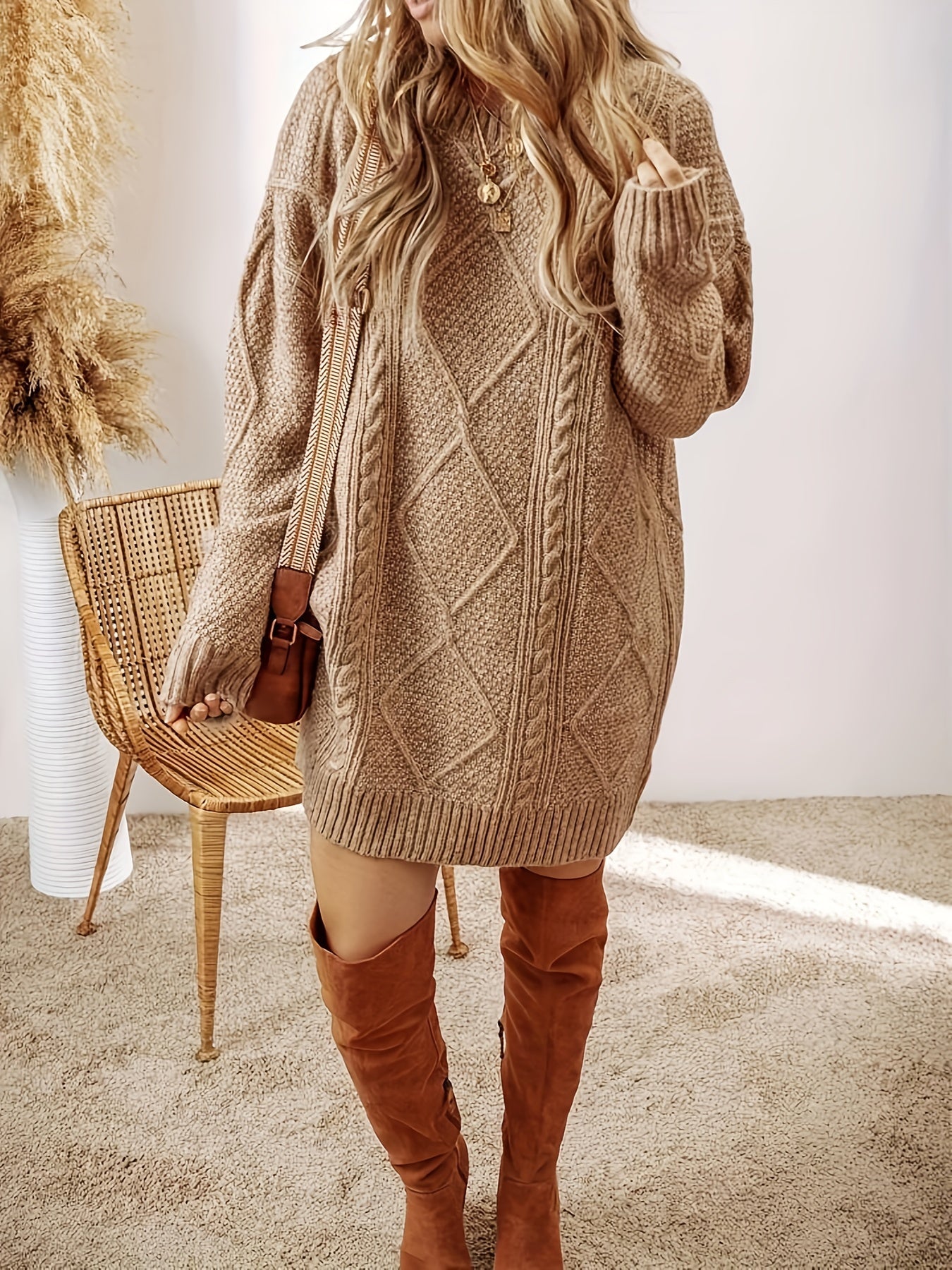 Corsani Knit Sweater Dress