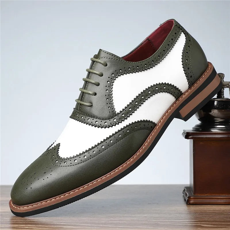 Stratford Dual-Tone Oxford Brogues