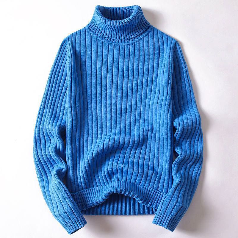 Monarch Ribbed Wool Turtleneck