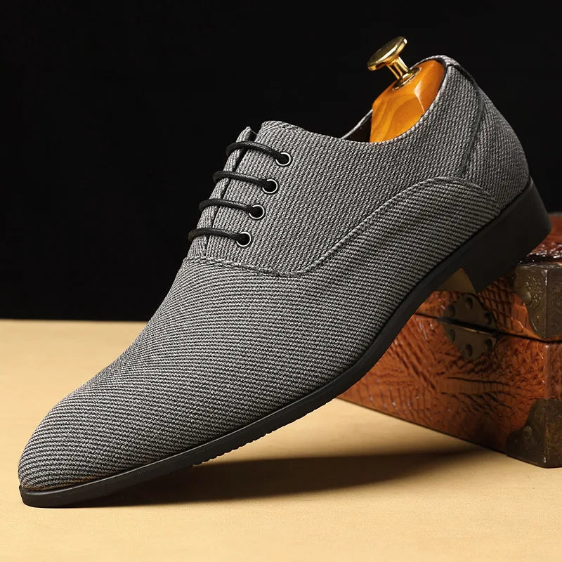 Belford Woven Canvas Oxford