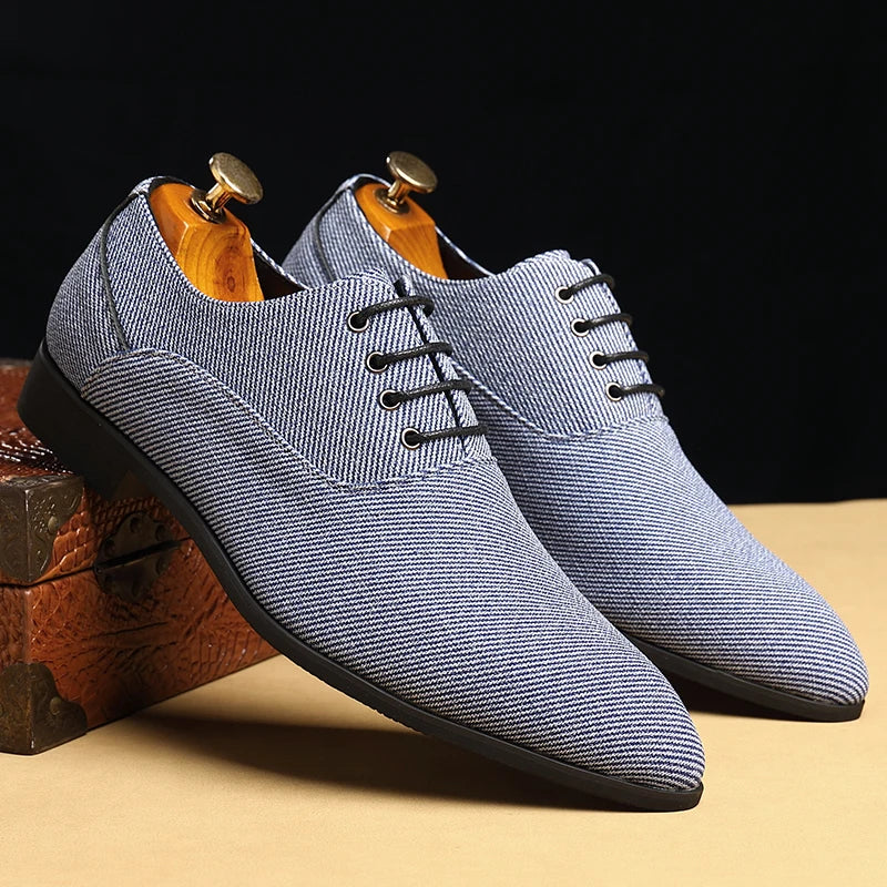 Belford Woven Canvas Oxford