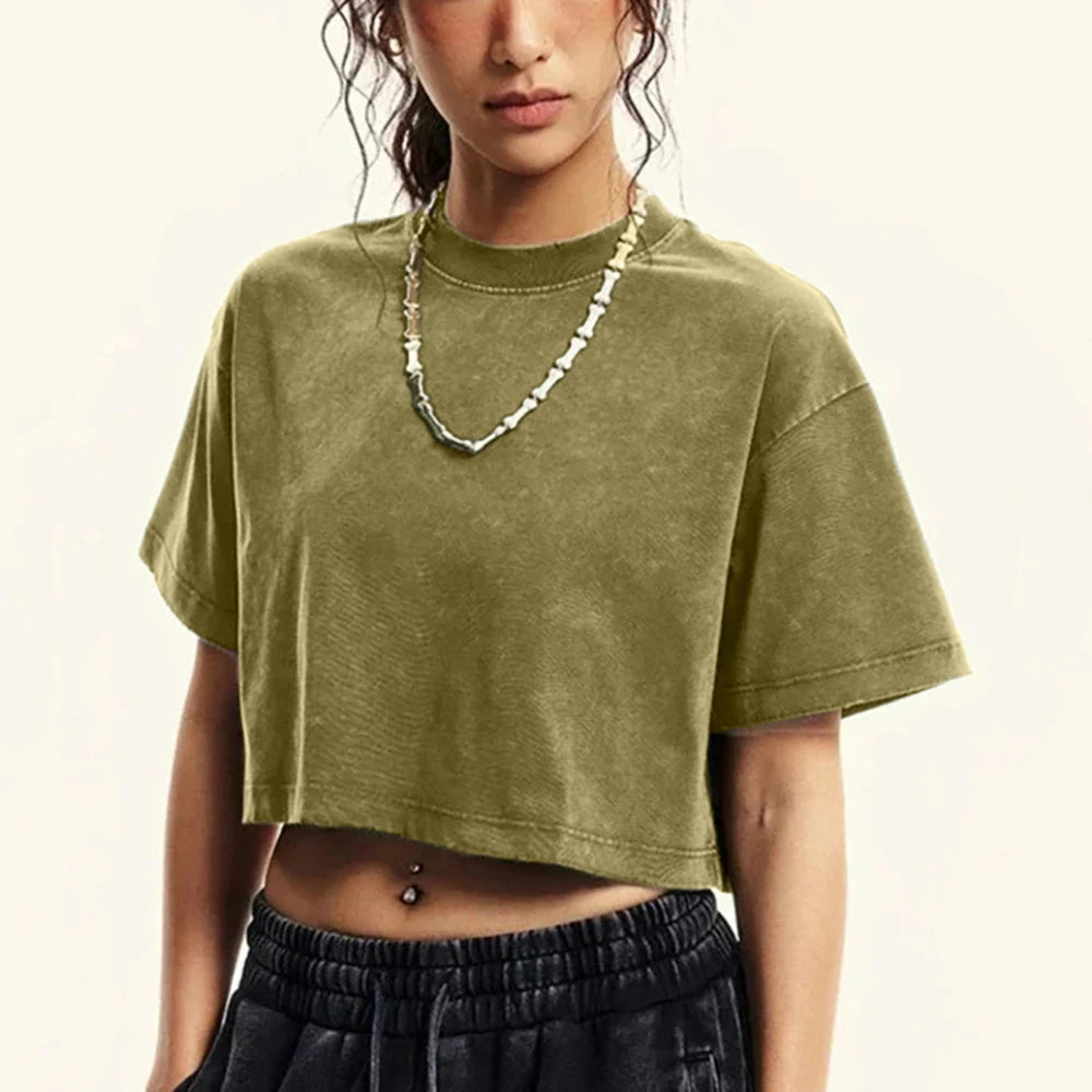 Ashburn Cropped Tee