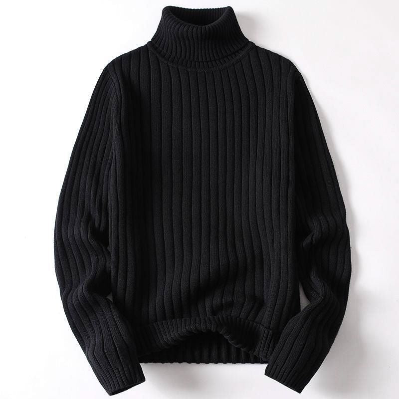 Monarch Ribbed Wool Turtleneck