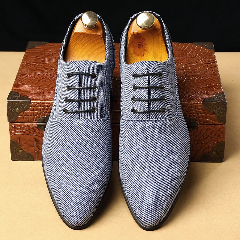 Belford Woven Canvas Oxford