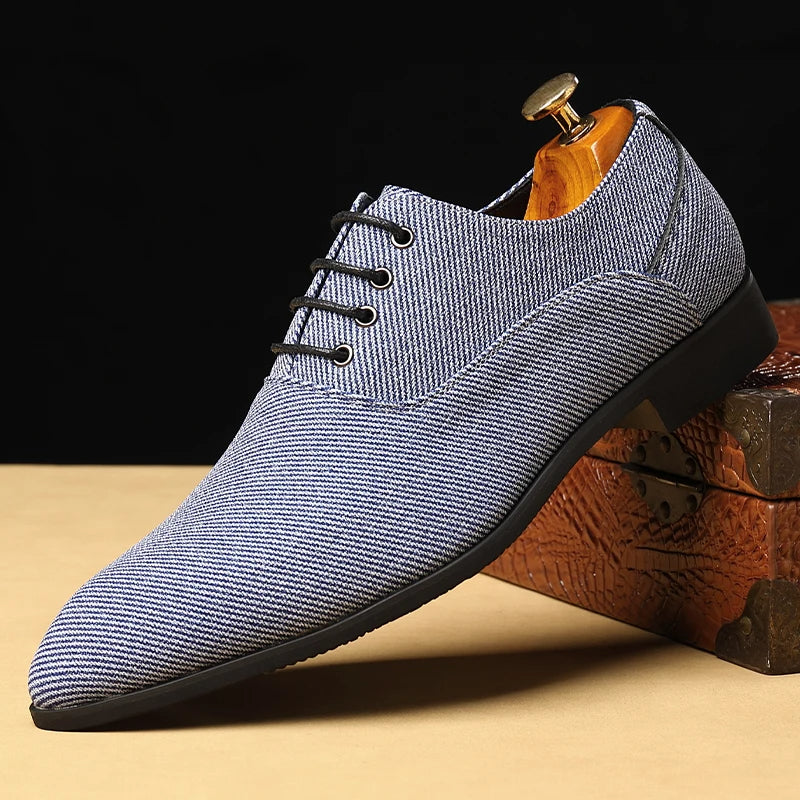 Belford Woven Canvas Oxford