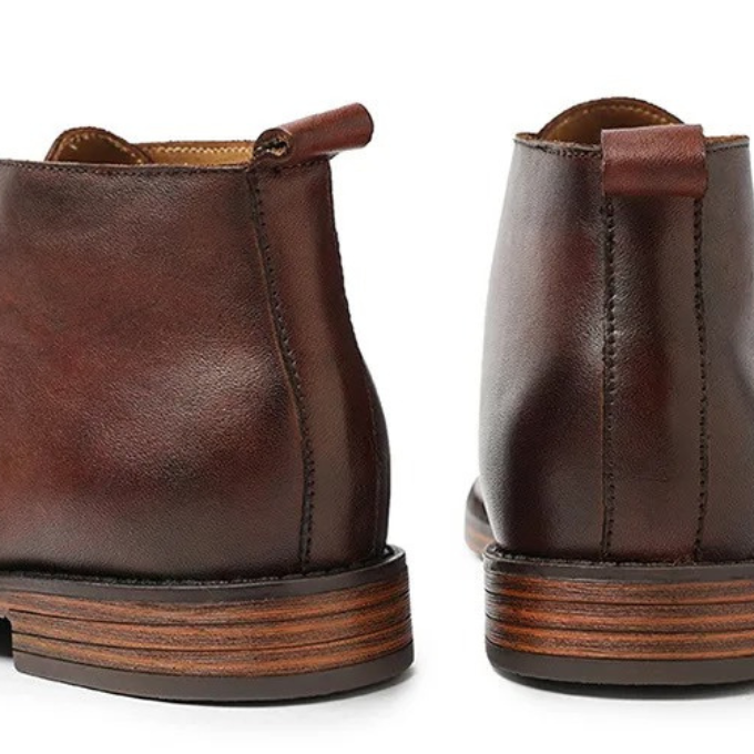 Camden Handcrafted Leather Ankle Boot